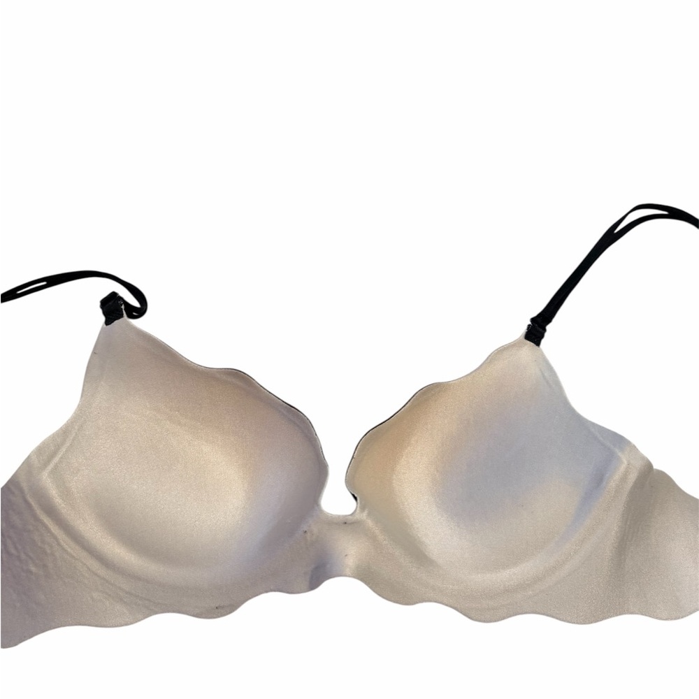 Victoria's Secret Very Sexy Secret Embrace Push-Up Black Embellished Bra, 34B - Picture 7 of 13